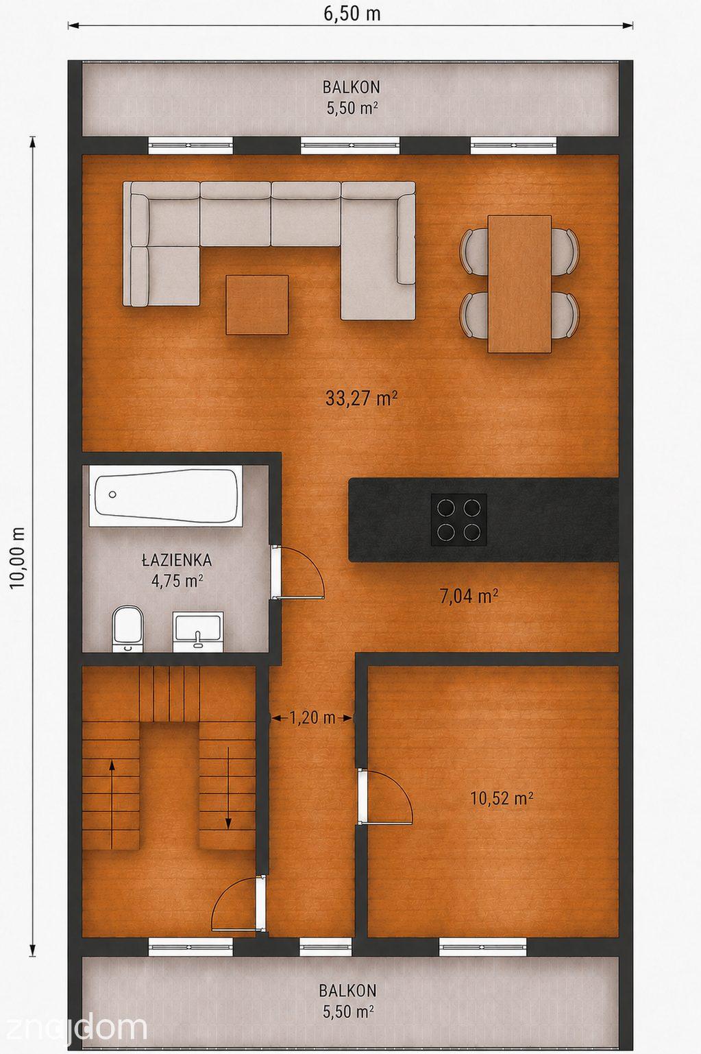 Spokój, zieleń - 5 pokoi, 4 balkony, ogródek - zdjęcie 14