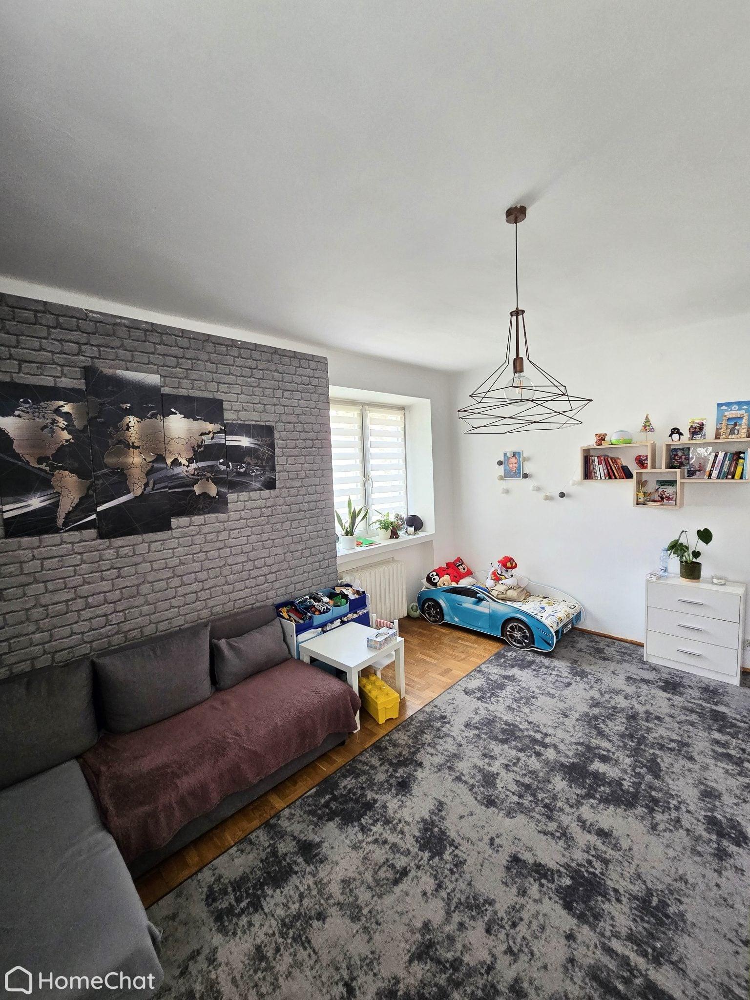 Oddzielne 2 pokoje, mieszkanie 50 m²