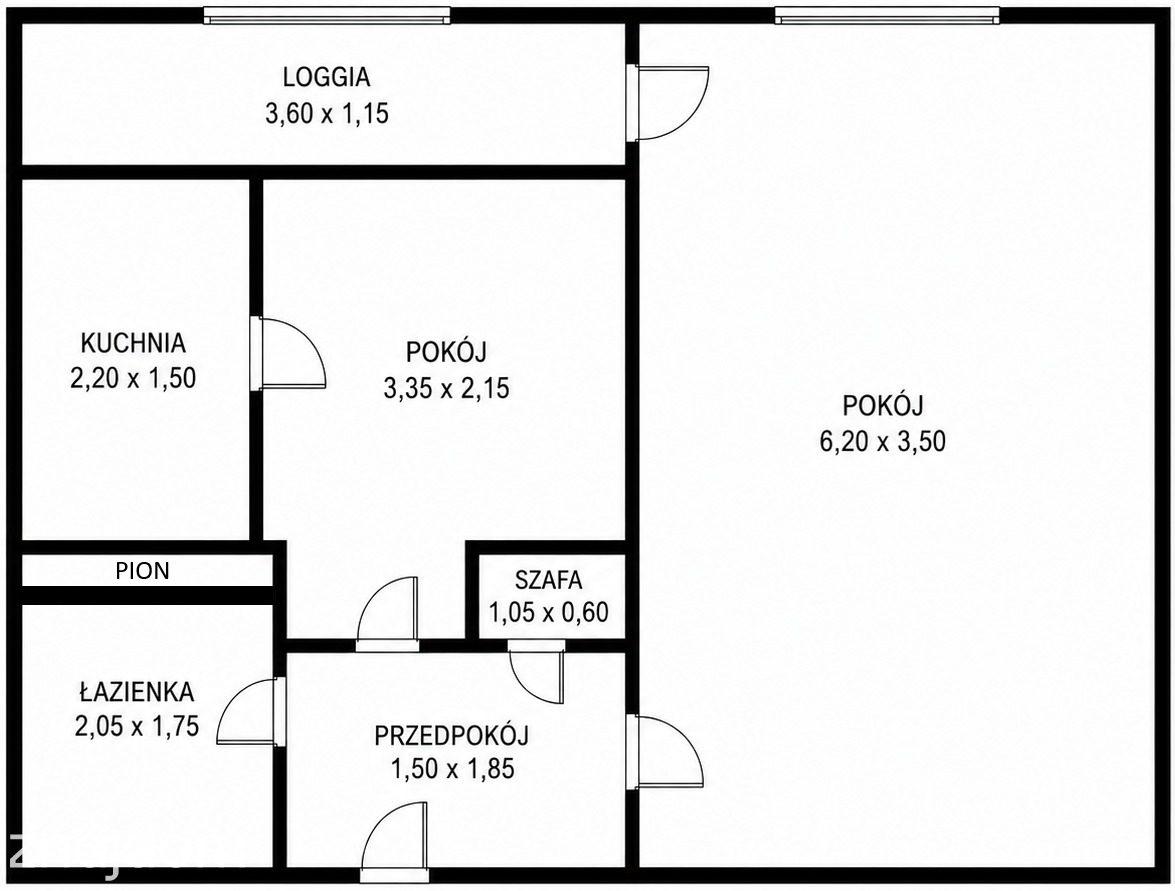 Mieszkanie 40.8m2 Gdańsk Oliwa przy UG i OBC - zdjęcie 7