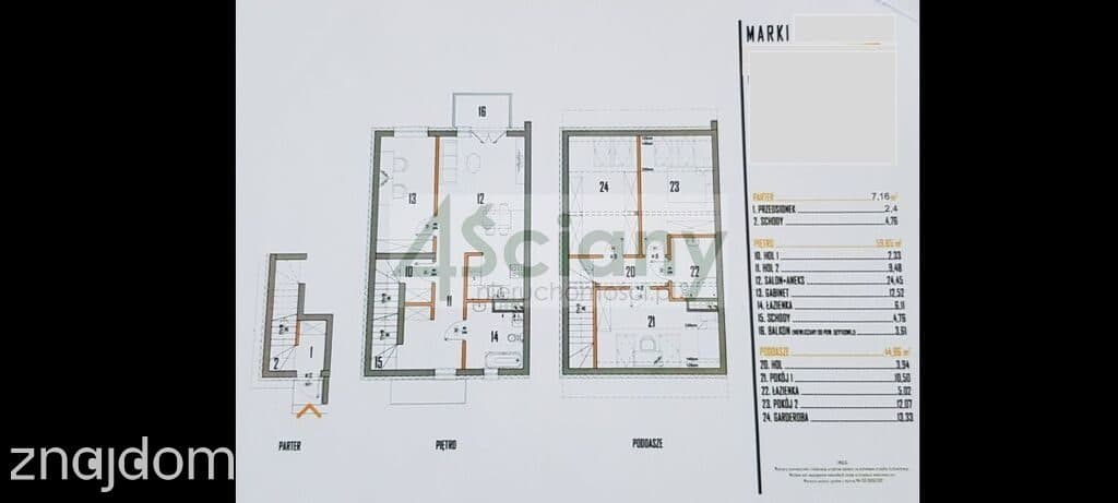 Segment skrajny 117m² | bezczynszowy | Marki - zdjęcie 3