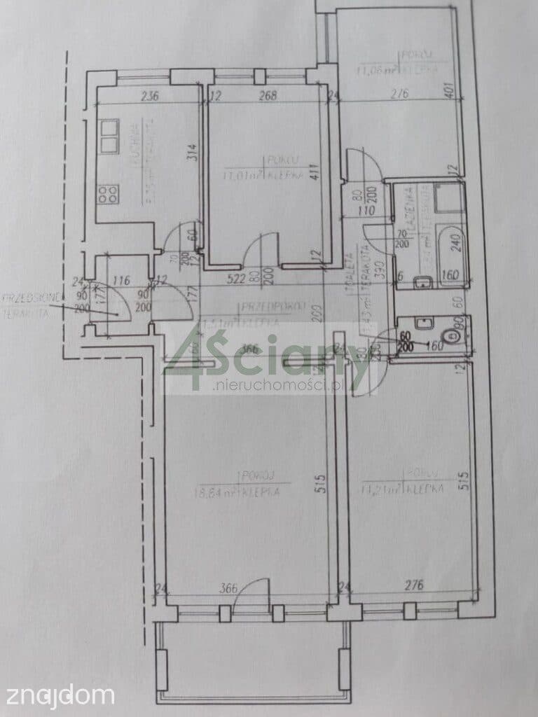 4-pokojowe mieszkanie 82 m² - zdjęcie 4