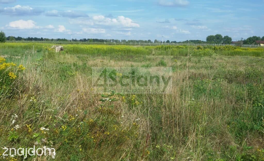 Działka budowlana 1603 m² – Duchnów