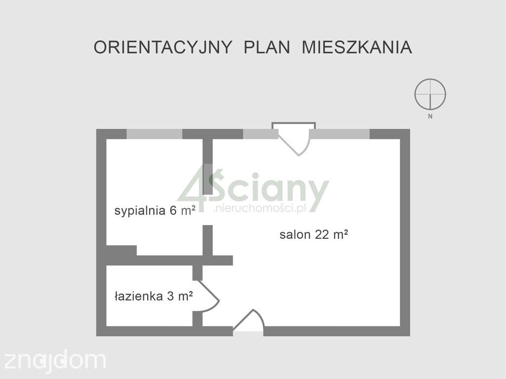 Odświeżone 2-pokojowe mieszkanie przy metrze - zdjęcie 2