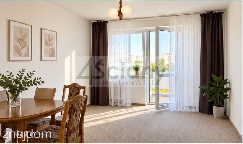 46,3 m² | 2 pokoje | Mokotów