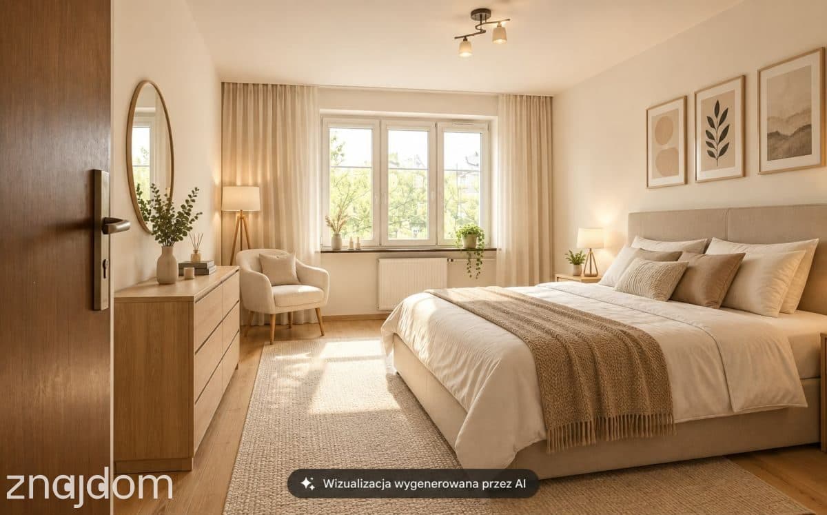 3 pokoje na pierwszym piętrze/83m2