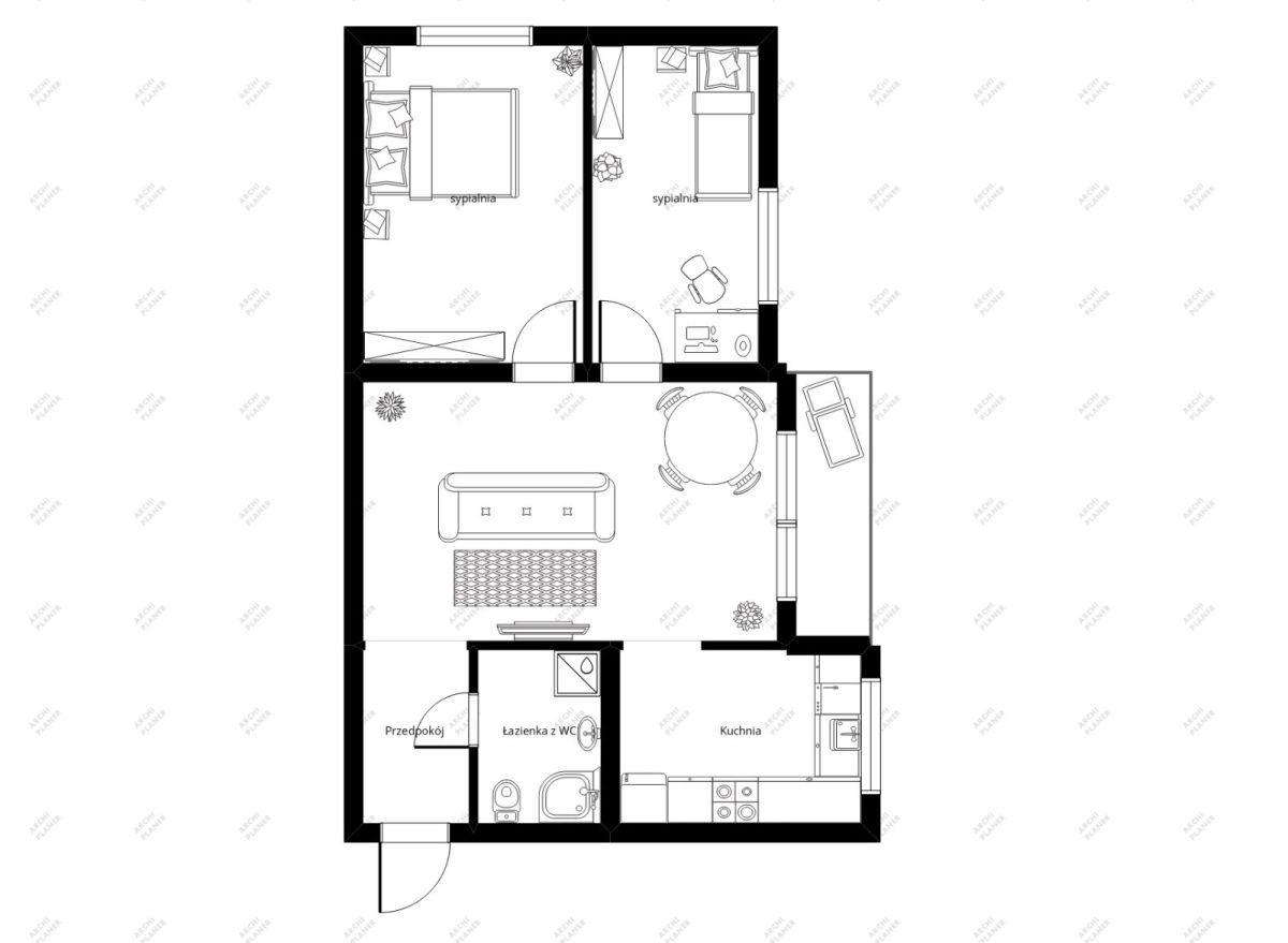 3 pokoje po remoncie*balkon*winda*Karolew - zdjęcie 3