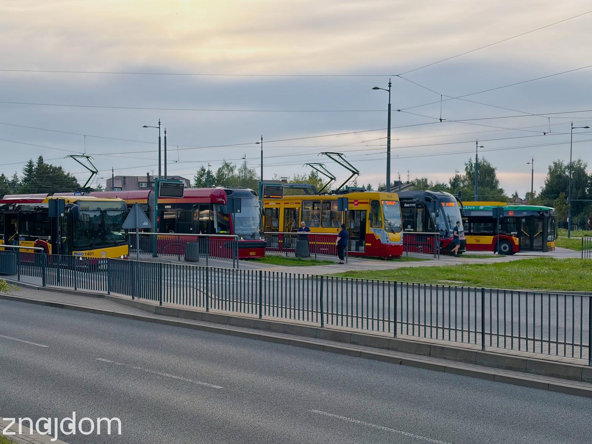 Pętla MPK na Retkini.