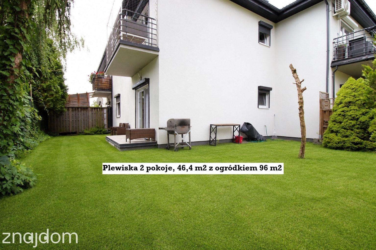 Plewiska ul. Zielarska 2 pok, ogródek 96 m2