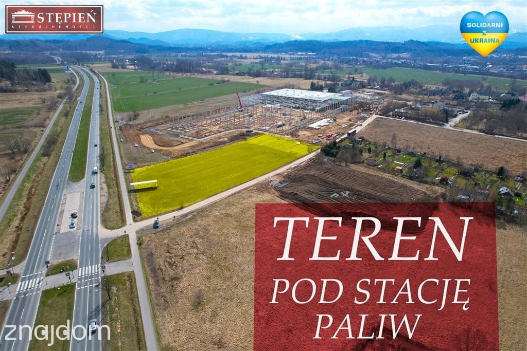 Teren pod stację paliw, produkcję, magazyny, usług
