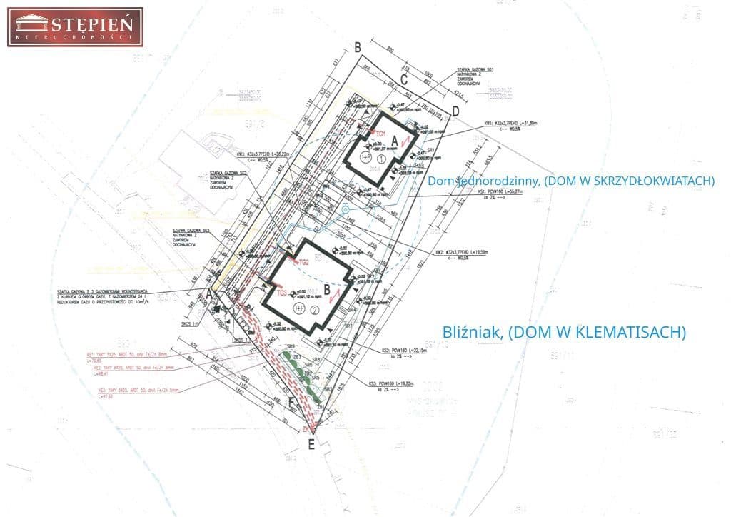 Działka z pozwoleniem na budowę na 3 budynki 1611m - zdjęcie 9