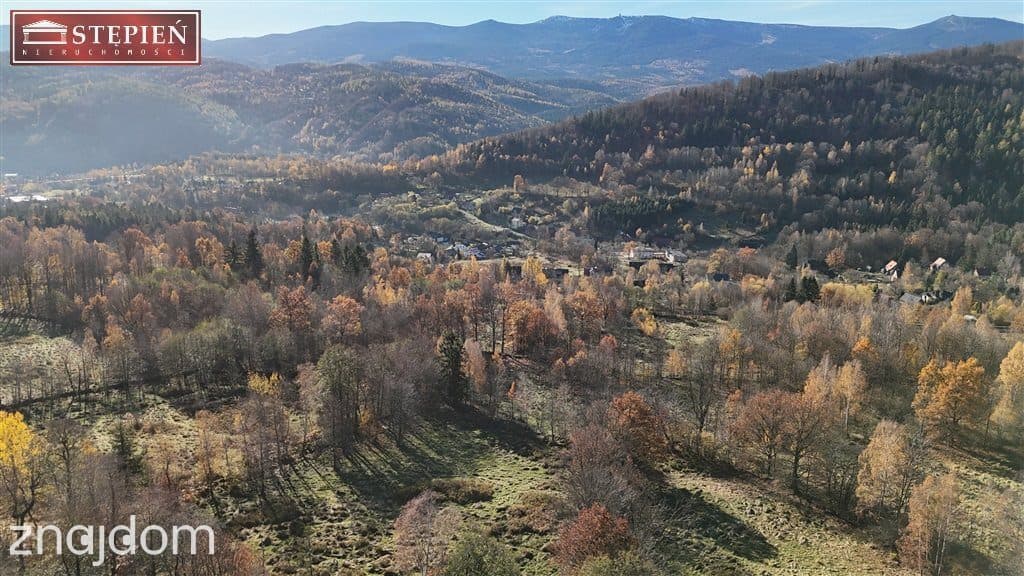 Rola z cudownym widokiem na całe pasmo Karkonoszy