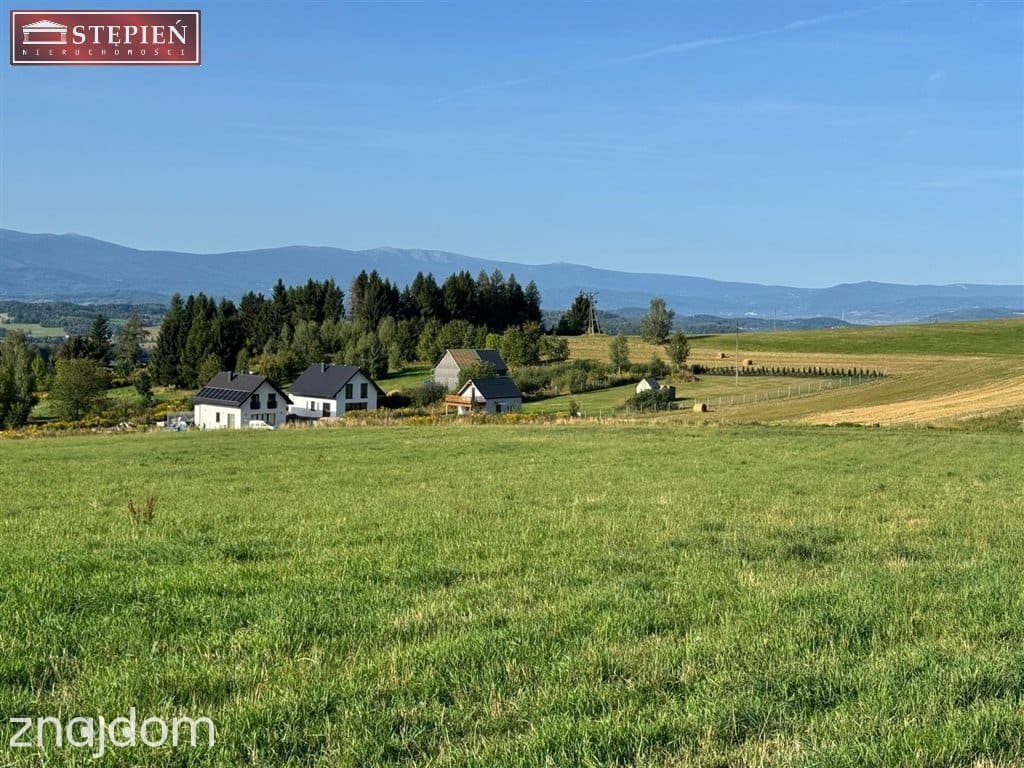 Działka MN 1078 m² – niepowtarzalny widok na góry - zdjęcie 3