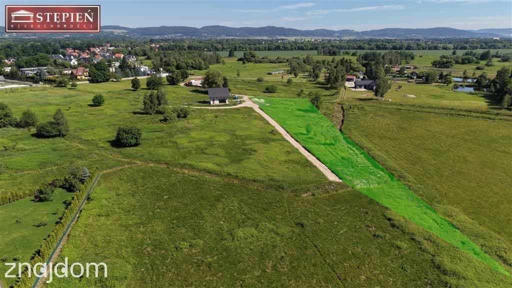 Działka budowlana z widokiem na Karkonosze