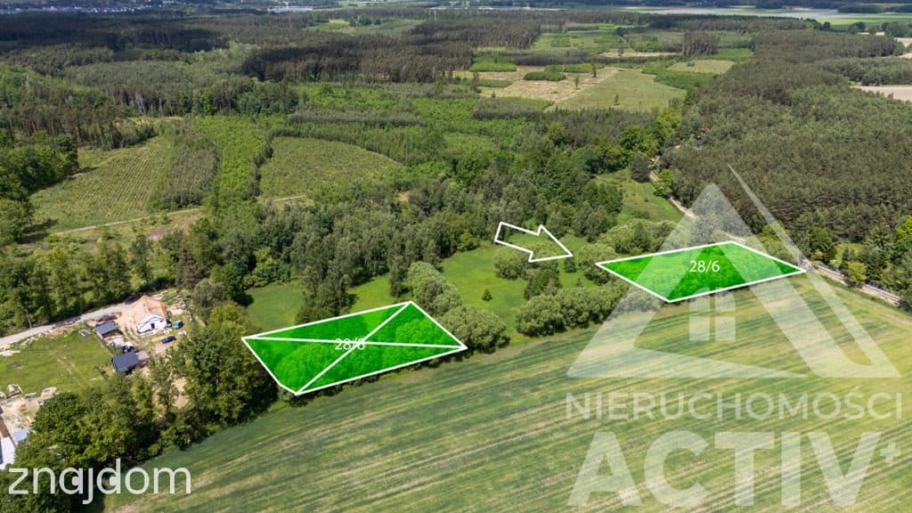 2988 m² z zadrzewieniem, blisko Jelcz i Oława