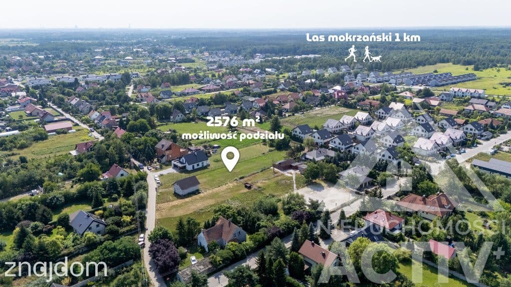 Duża dz. budowl. z domem. Podział, inwestycyjnie! - zdjęcie 2