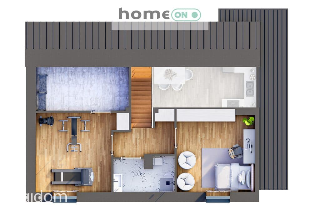 Bezczynszowy dwupoziomowy apartament z tarasem ! - zdjęcie 4