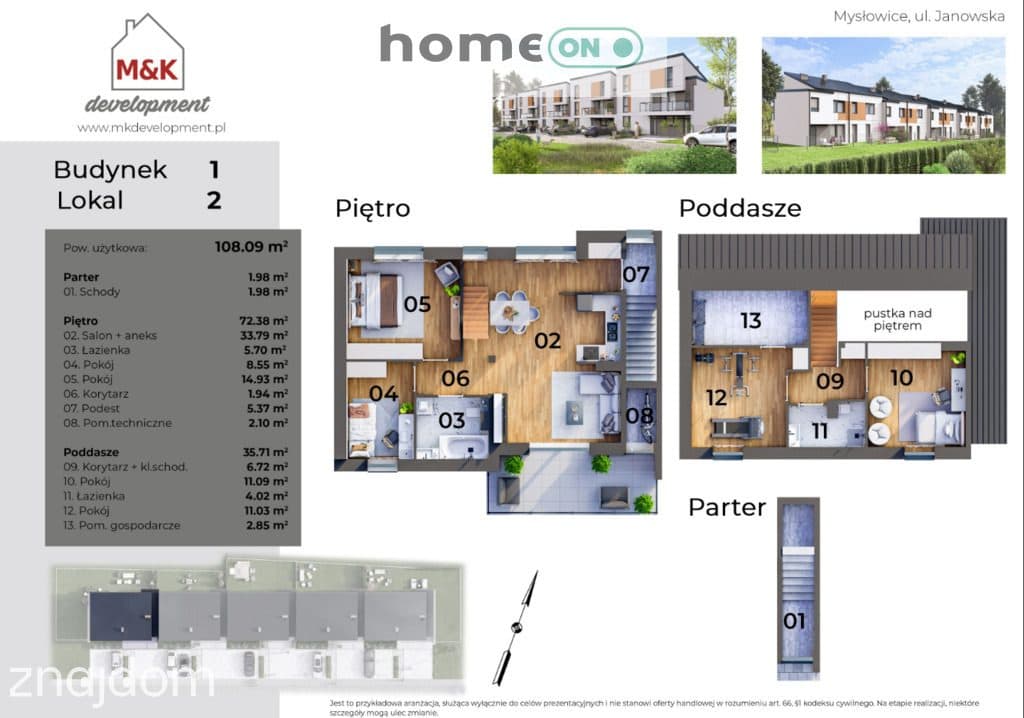 Apartament z tarasem, top lokalizacja! Bez czynszu - zdjęcie 2