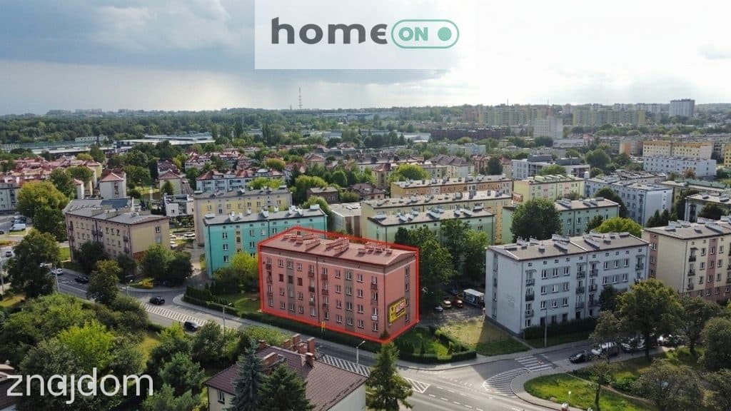 Przestronne dwa pokoje z balkonem!