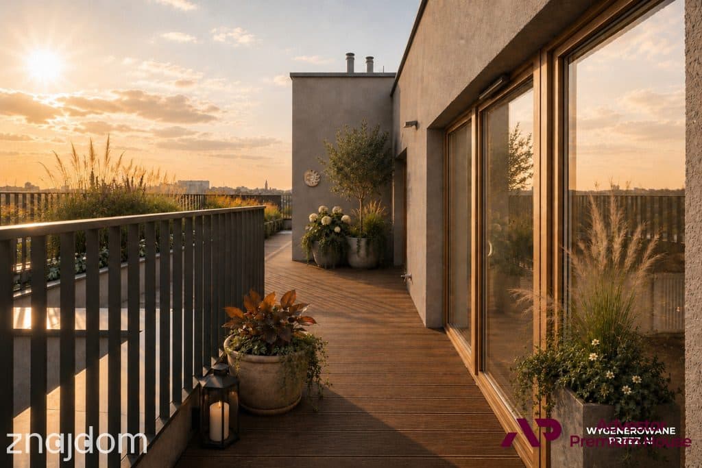 Penthouse z dużym tarasem i ogródkiem - zdjęcie 7