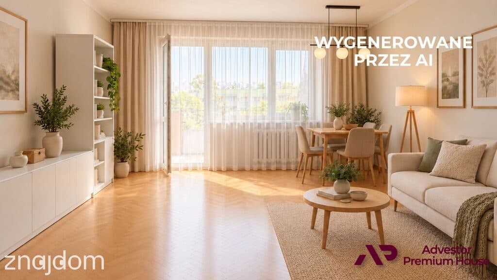 4 pokoje z potencjałem, 2 balkony | Rataje, os. Rusa, 83,7 m²