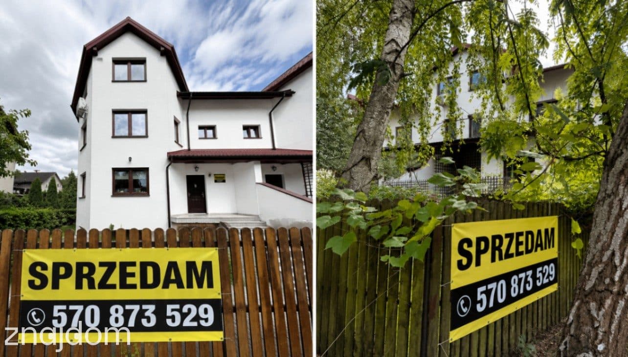 Skrajny szeregowiec 300 m² przy Mazowieckim Parku Krajobrazowym!
