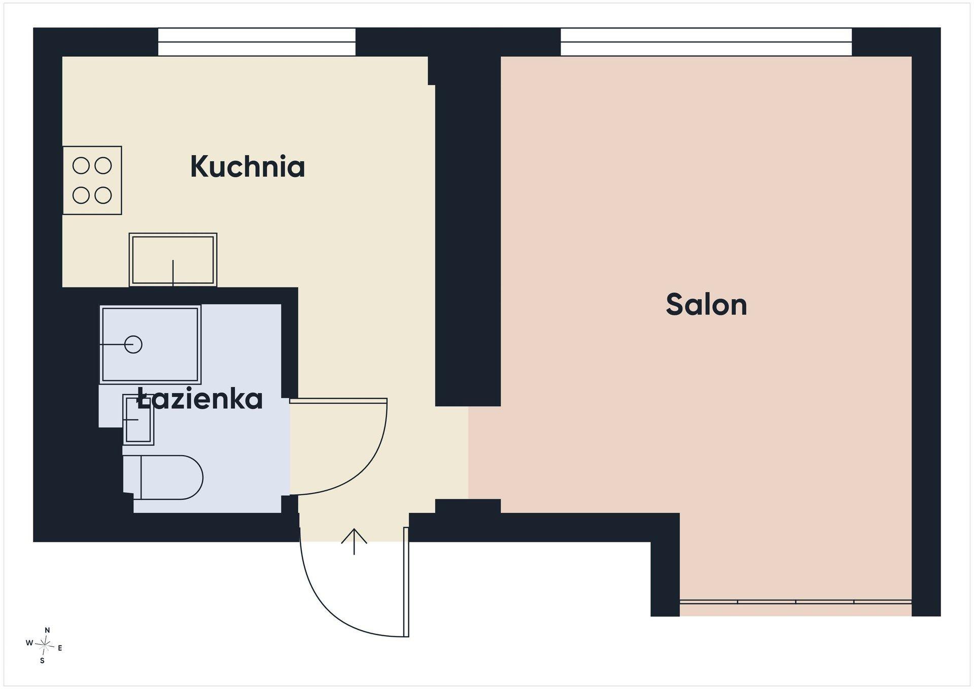 REZERWACJA - 31,57 m² w CENTRUM – po remoncie, odświeżona - zdjęcie 13