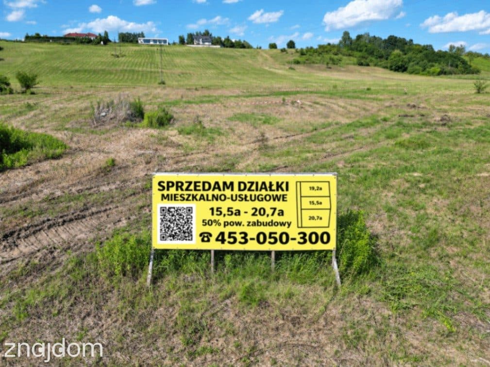 Działka budowlano-usługowa Płock ul.Grabówka 19,2a z widokiem na Wisłę - zdjęcie 5