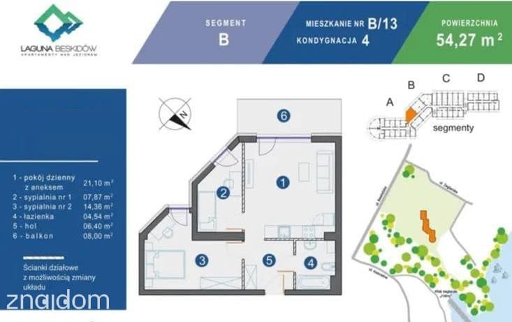 Ostatni apartament deweloperski w LAGUNA BESKIDÓW – BEZ PROWIZJI - zdjęcie 21