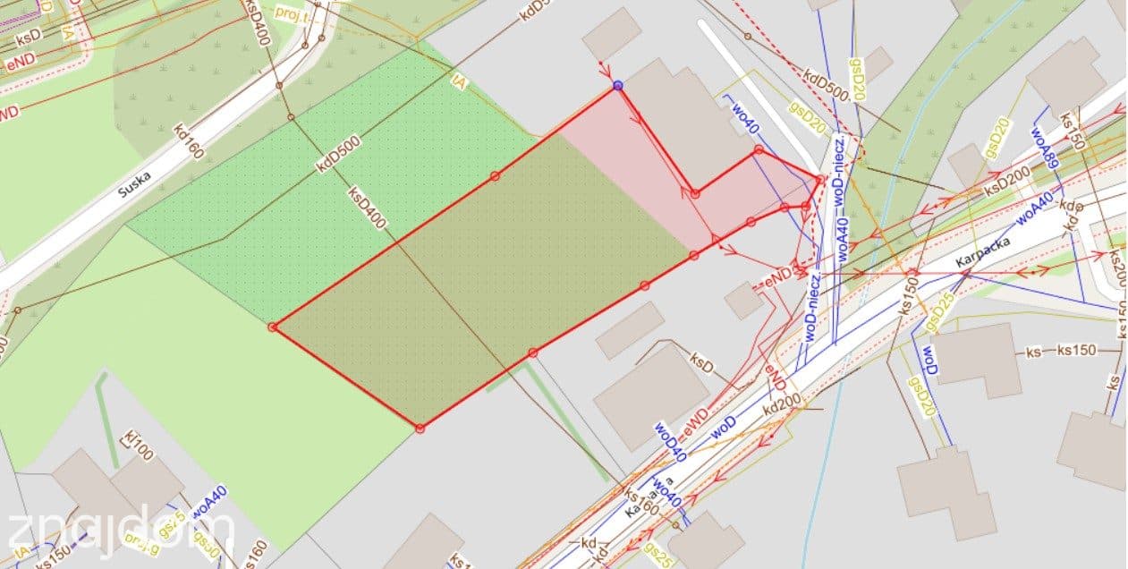 Działka 1500 PUM 20,5a w Kamienicy pod inwestycję - zdjęcie 9