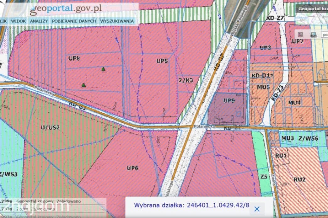 Działka przy węźle autostrady A1, na skrzyżowaniu z DK91 - zdjęcie 15