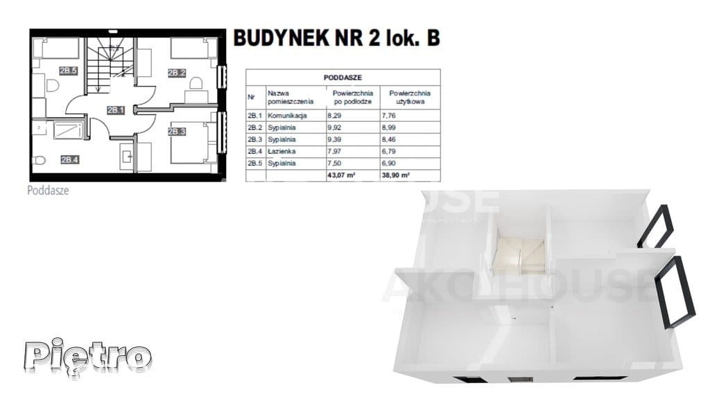 *OSTATNI* DOM bliźniak 85 m2 | Krynice | blisko lasu | 0% - zdjęcie 12