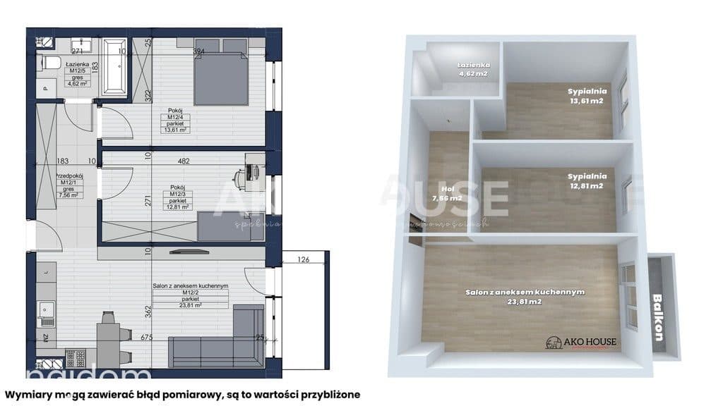 MIESZKANIE 3 pokoje | Horodniany | Balkon - 0% - zdjęcie 19
