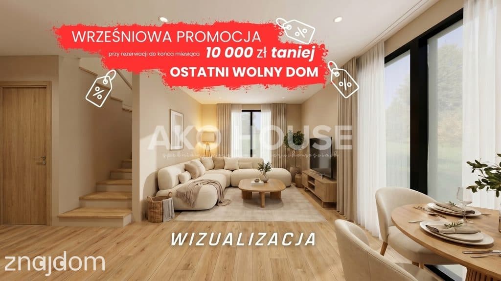 *OSTATNI* DOM bliźniak 85 m2 | Krynice | blisko lasu | 0%