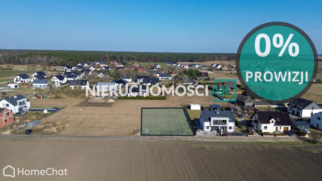 Działka budowlana z MPZP blisko lasu