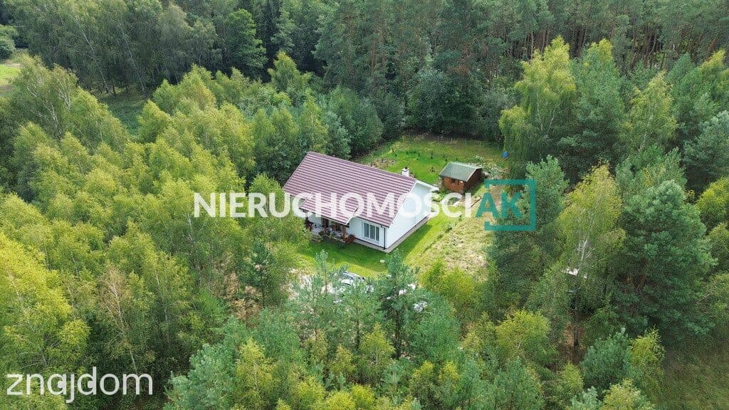 Dom w lesie- sielski klimat w nowoczesnym wydaniu - zdjęcie 15