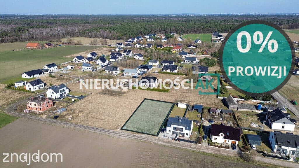 Piękna cicha działka budowlana z MPZP blisko lasu!