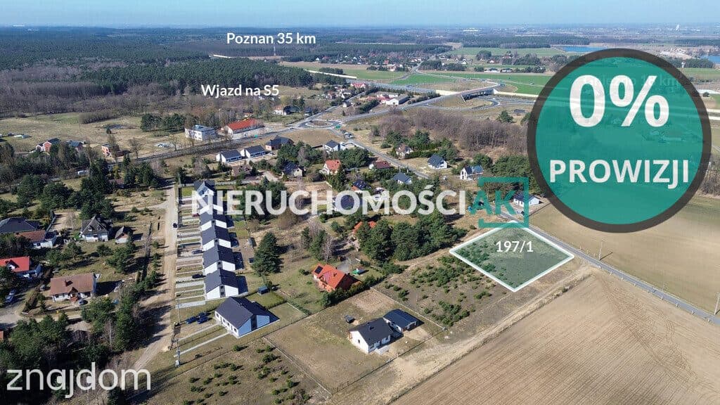 Malownicza działka blisko lasu z WZ i mediami