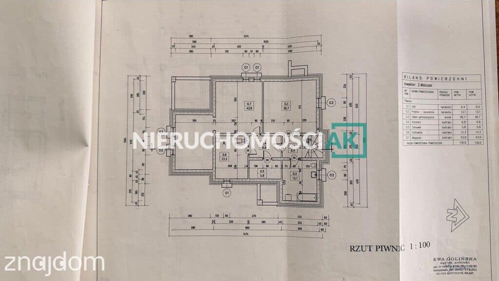 Dom Wolnostjący229m2/działka1100m2/8pokoi - zdjęcie 18