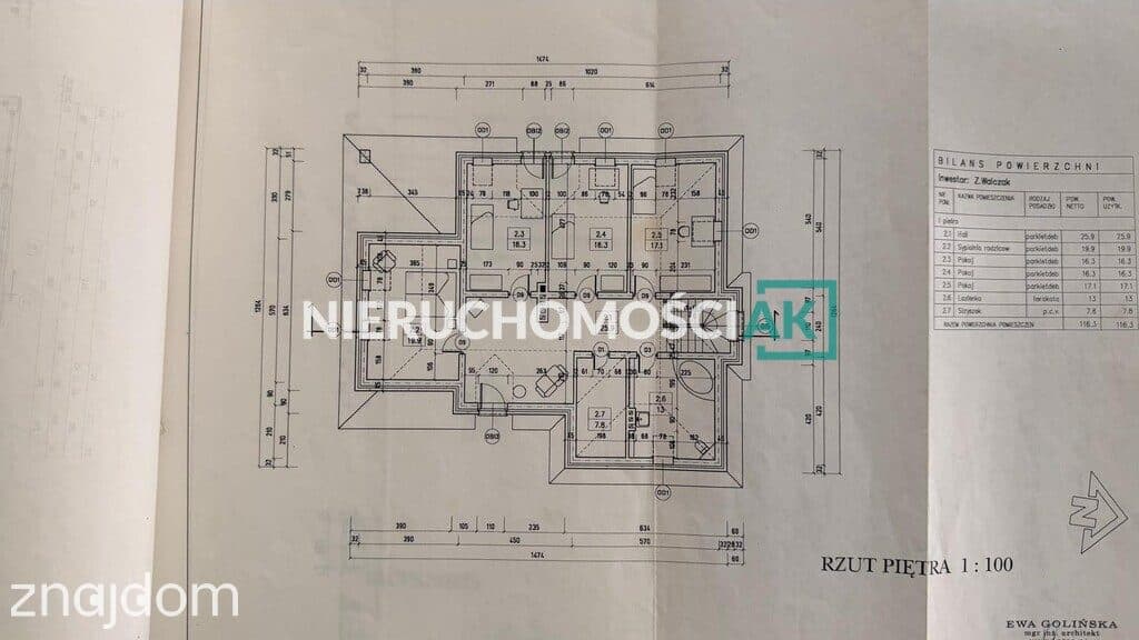 Dom Wolnostjący229m2/działka1100m2/8pokoi - zdjęcie 20