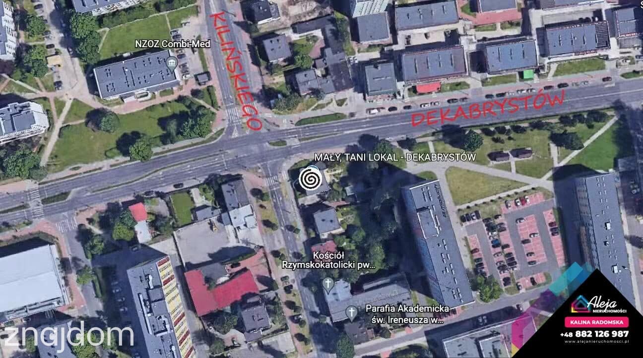 MAŁY, TANI LOKAL - DEKABRYSTÓW!