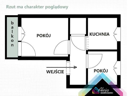 Dwustronne 2 pokojowe mieszkanie na północy.Parter - zdjęcie 12