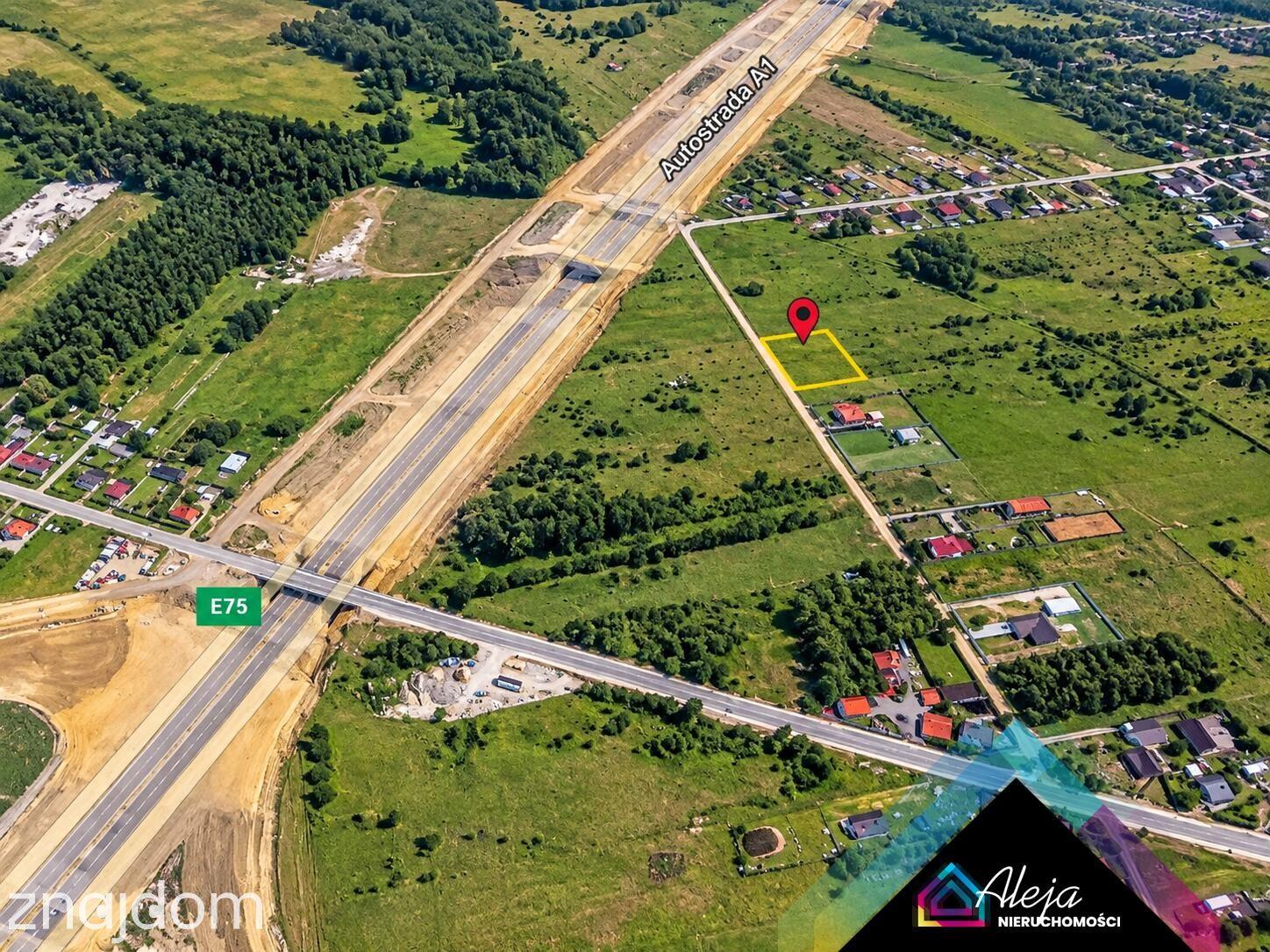 Działka przemysłowo - usługowa blisko autostrady - zdjęcie 7