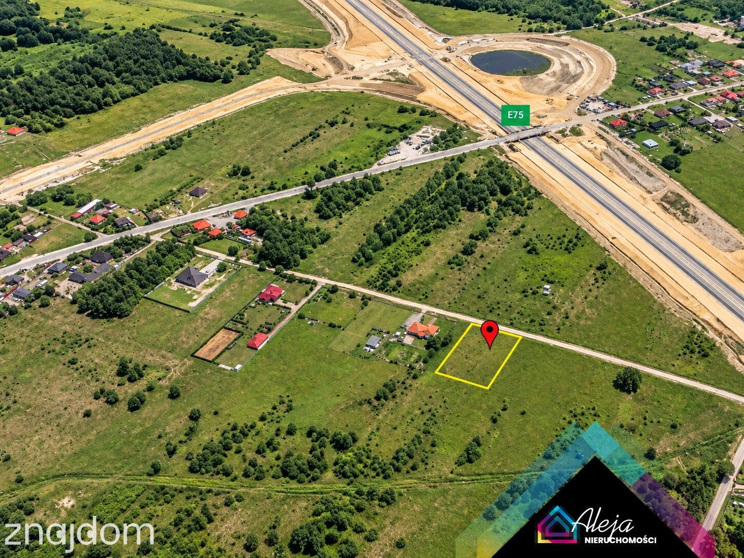 Działka przemysłowo - usługowa blisko autostrady - zdjęcie 8