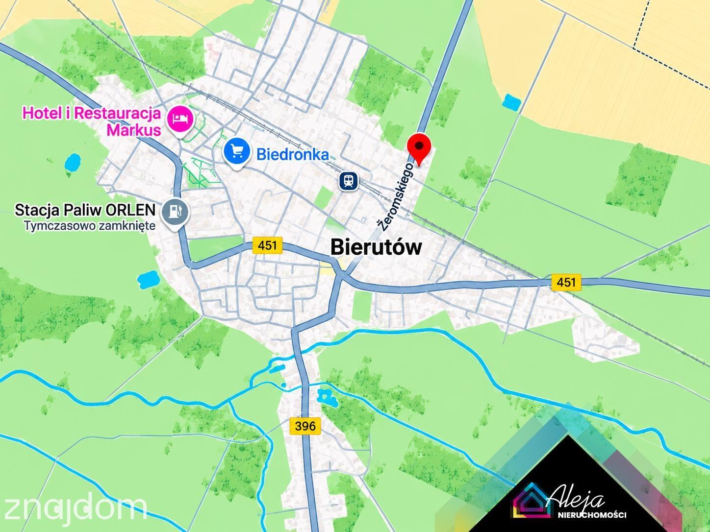 Dobra działka!SUPER INWESTYCJA!Bierutów