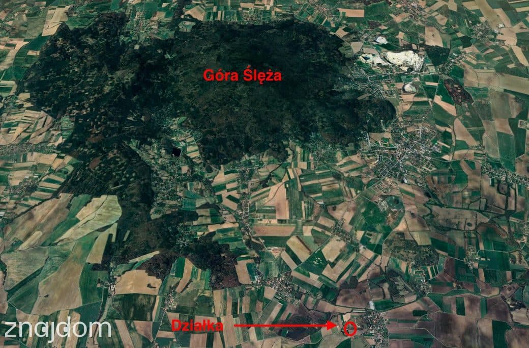 Działka 30arów - widok na Ślężę - 5 min od Sobótki - zdjęcie 7