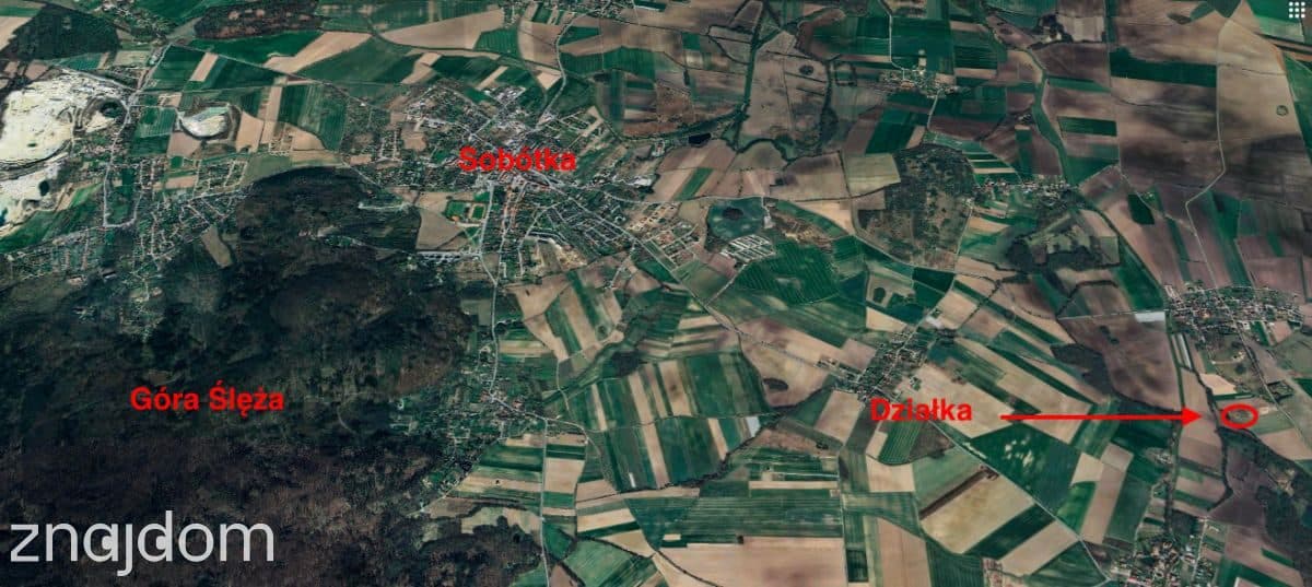Działka 30arów - widok na Ślężę - 5 min od Sobótki - zdjęcie 8