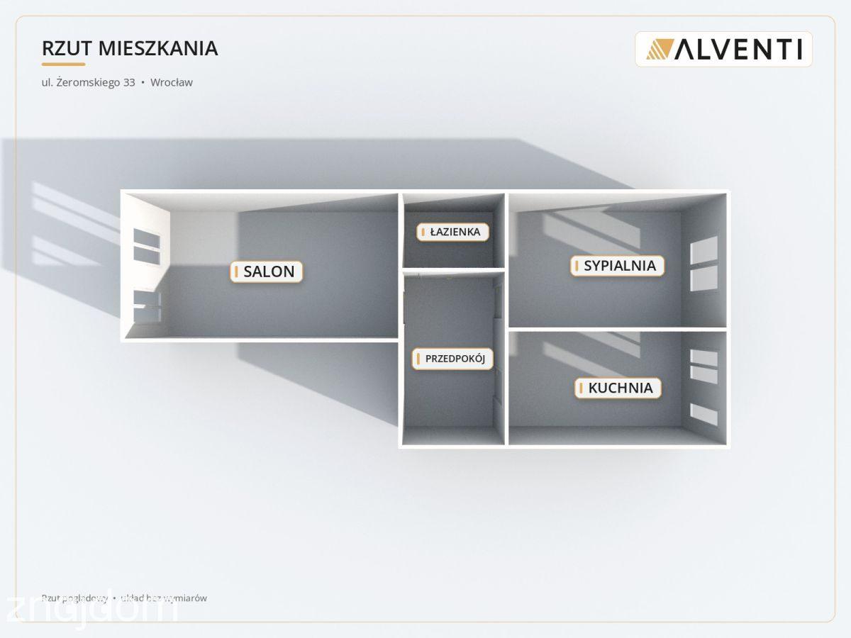 62,79 m2 w kamienicy | Ołbin | 2 pokoje - zdjęcie 16