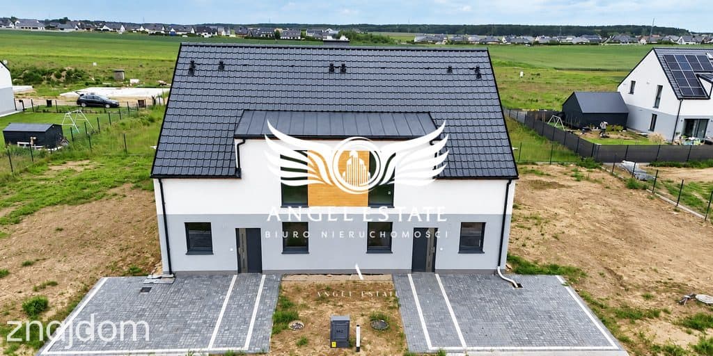 115 m² - duża działka, gotowy bliźniak