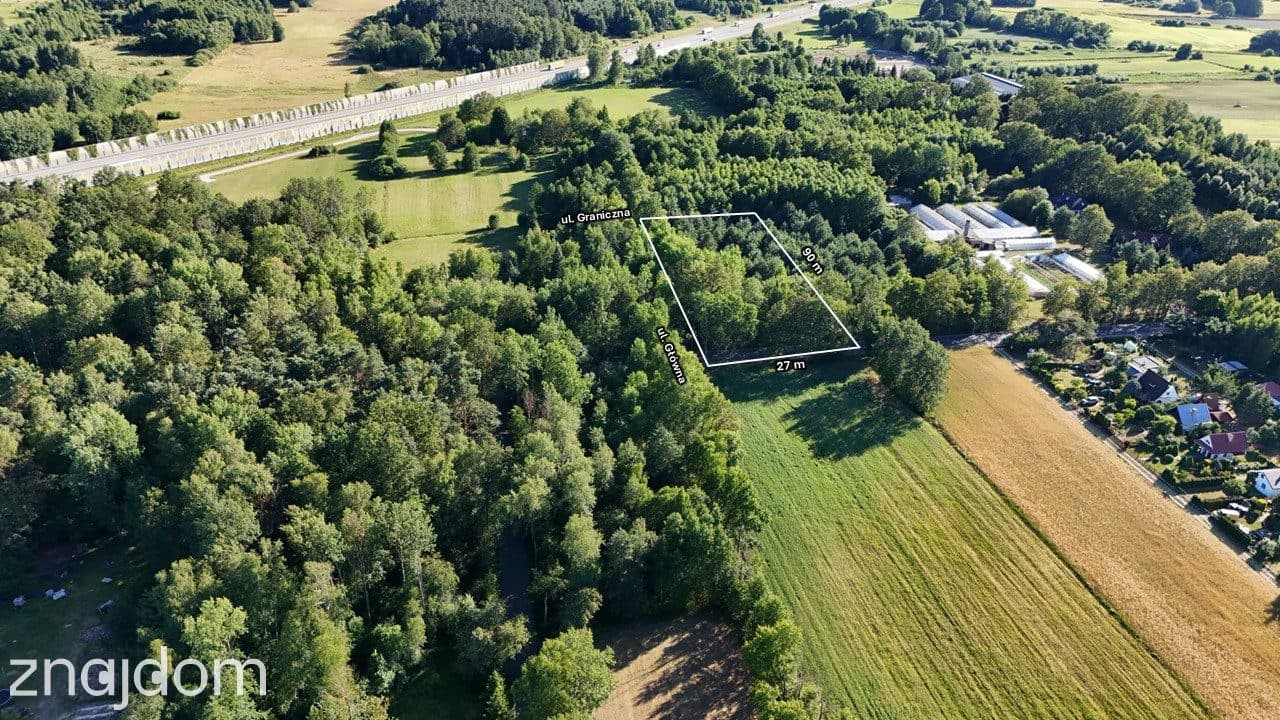 Działka budowlano- usługowa, Czyżeminek, MPZP - zdjęcie 2