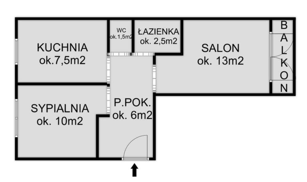 2 pokoje do wynajęcia na Gądowie - zdjęcie 5